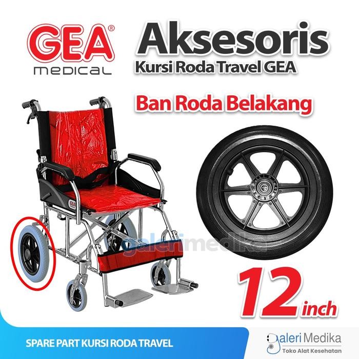 TERBARU Roda Belakang GEA FS 868 / FS 868L / Roda Kursi Roda GEA FS 868 / 868L