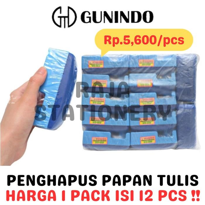 

Gunindo Whiteboard Eraser School Penghapus Papan Tulis Tempat Spidol Gunindo Kantor Sekolah Lusin