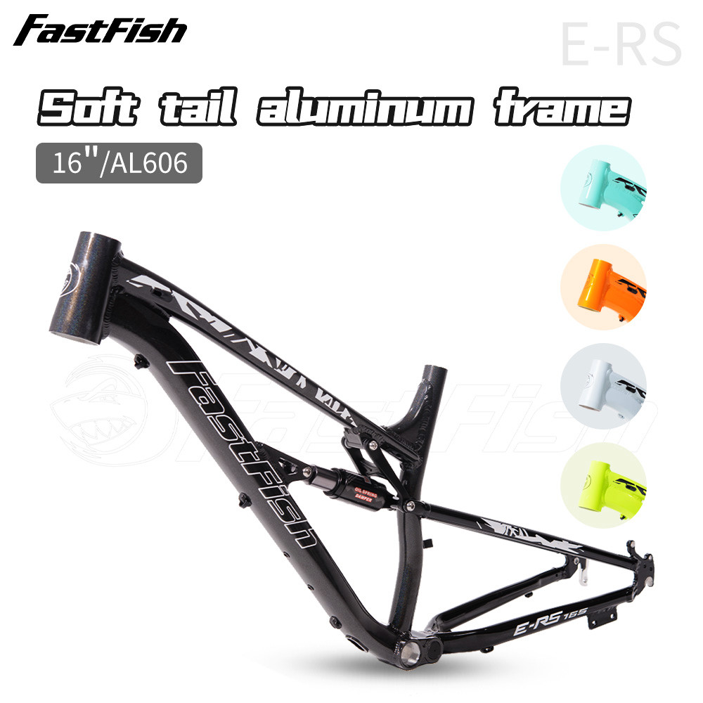 2024 XC Full Suspension MTB Bike Frame 27.5 16inch 27.5er Aluminum Alloy Downhill Enduro Mountain Bi