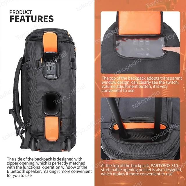 Softcase speaker jbl party box 310 tas speaker jbl 310 custom