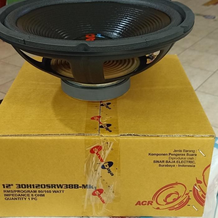 Speaker ACR Pro 12inch woofer