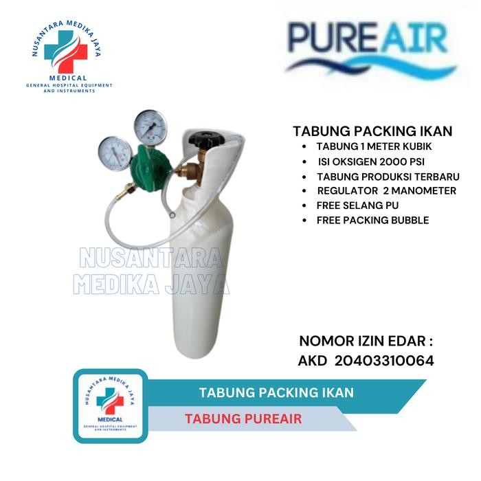 KEQZ Tabung Oksigen Paking Ikan
