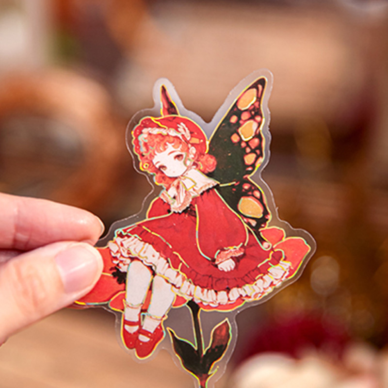 

40pcs Fairytale Theatre Series Large Sticker Pack DIY Handbook Collage Scrapbook Greeting