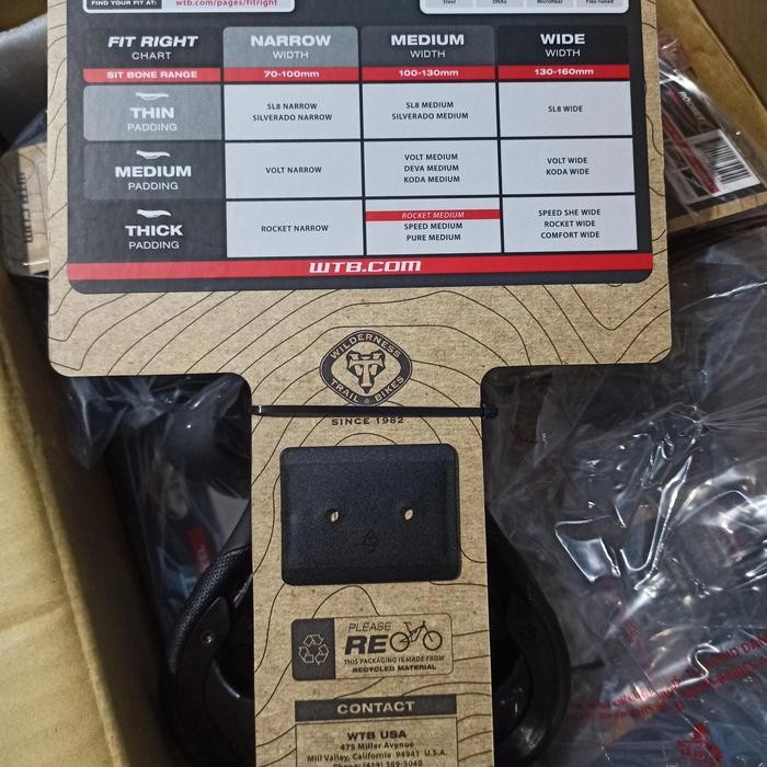 Sadel - Saddle Wtb Rocket Sport