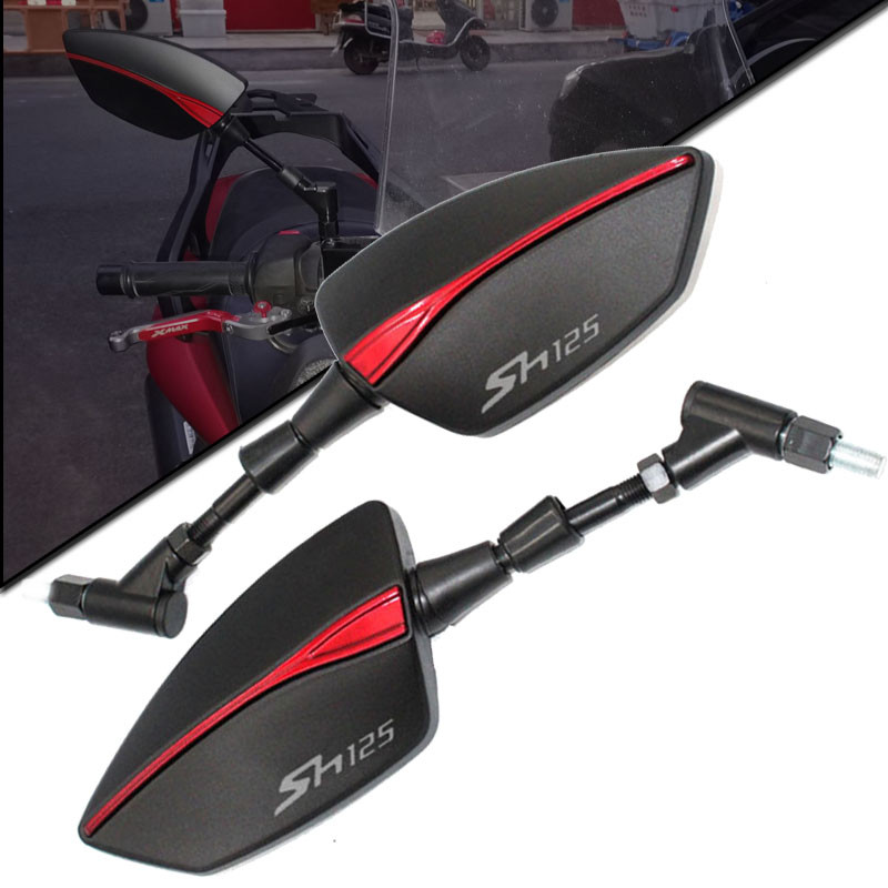 SH 125 Motorcycle Mirrors For HONDA SH125i SH150i SH 125i 150i SH125 SH150 Screw Thread Left Right R