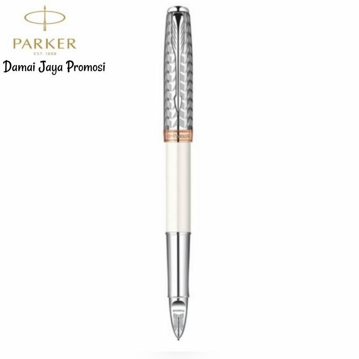 

PULPEN PARKER SONNET 11 METAL & PEARL CHROME TRIM 5TH MODE ROLLERBALL