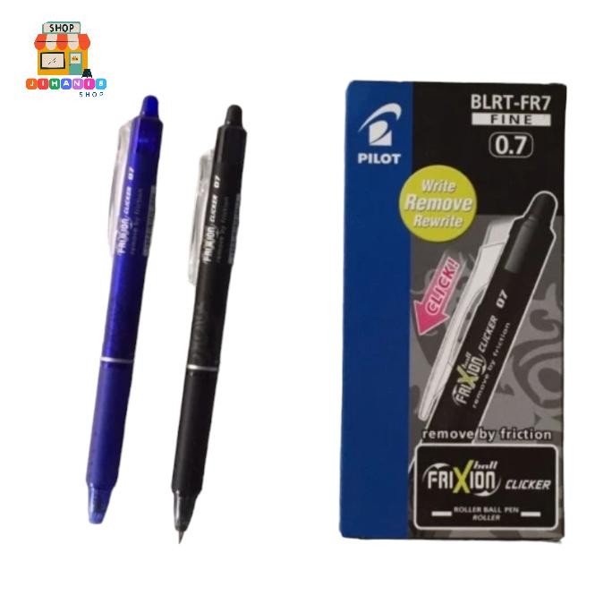 

PULPEN PEN FRIXION PILOT 0.7 HITAM ( BISA DIHAPUS ) 1 PACK