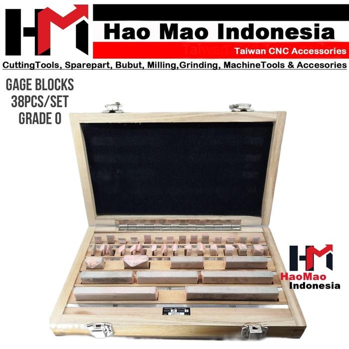 Block Gauge 38Pcs/Set 1 grade 0 grade Caliper Block gauge ERNZ
