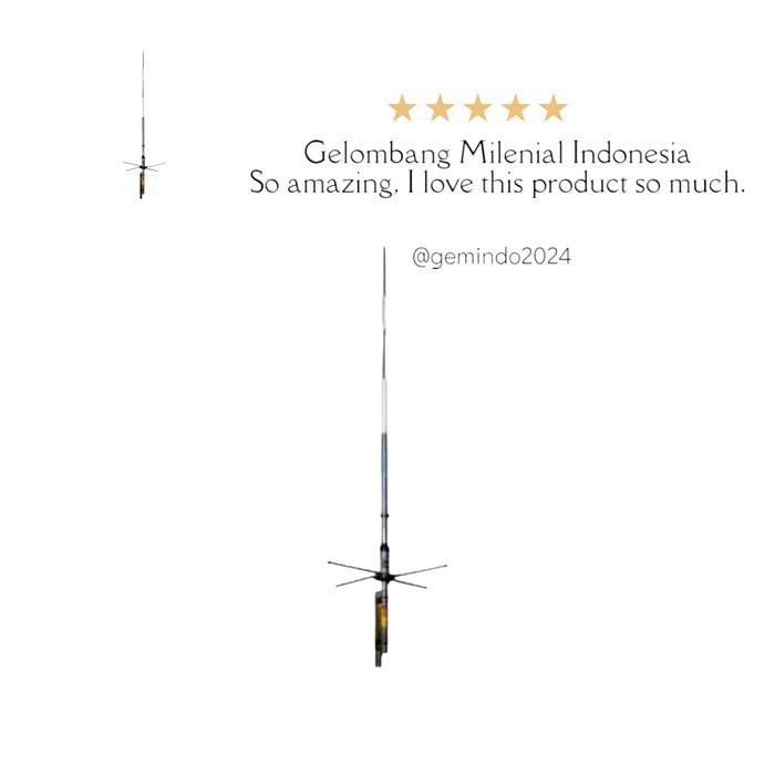 Stok Terbatas Antena G7 Gazden Vhf Model Hustler Termurah
