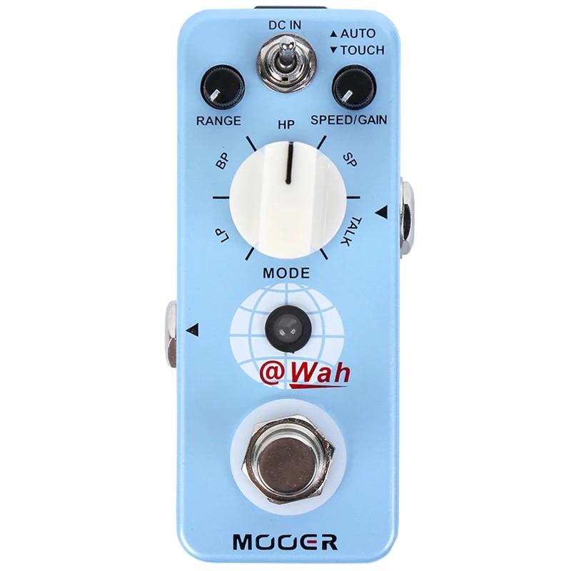 MOOER Wah Guitar Effect Pedal Digital Auto Wah Effect 5 Modes LP BP HP SP TALK True Bypass Pedal Ele