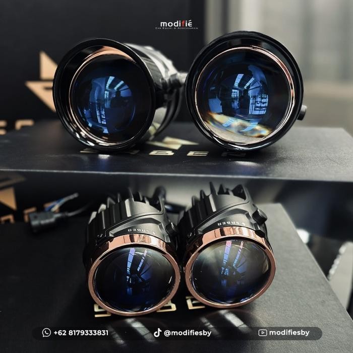 FOGLAMP MOBIL SABER SR800.3 JECTOR BLUE LENS WHITE 5700K