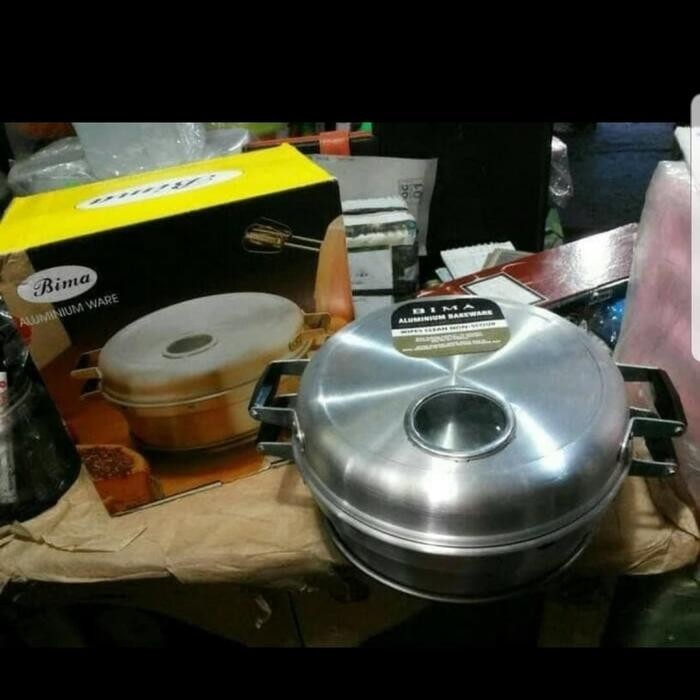 BAKING PAN BIMA 24 CM 6 TELUR TEBAL