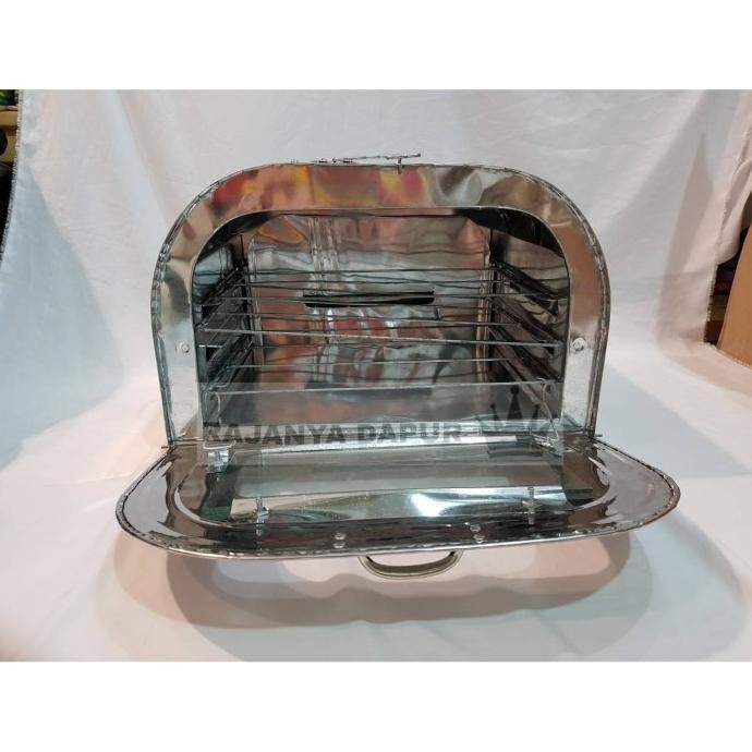 Oven stainless tiga berlian sedang- oven diatas kompor-oven tangkring