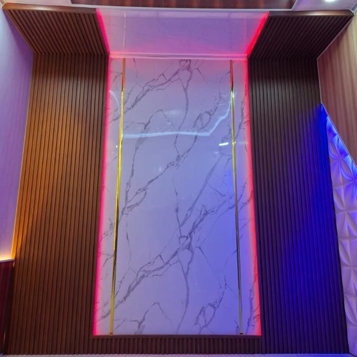 Pvc Marmer Panel Dekorasi Dinding Marmer Pvc