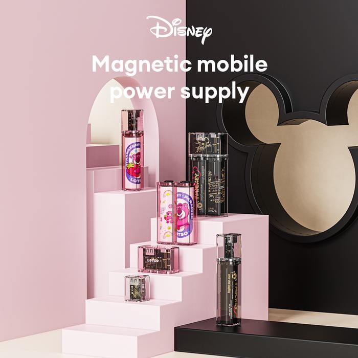 6BJB Thinkplus X Disney D01 Set Mini Power Bank Fast Charging Dual-Port Powerbank 10000Mah