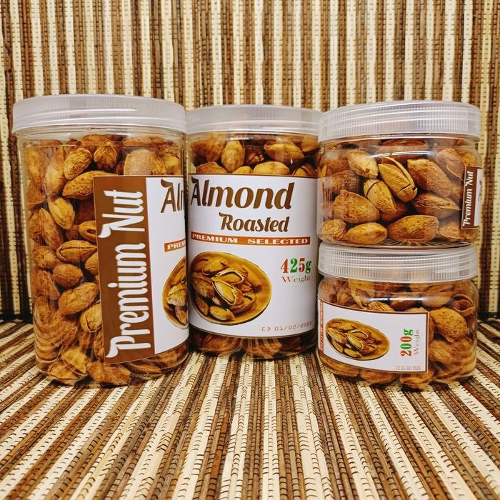 

4ZMI Kacang Almond / Kacang Almond Susu Roasted 1Kg