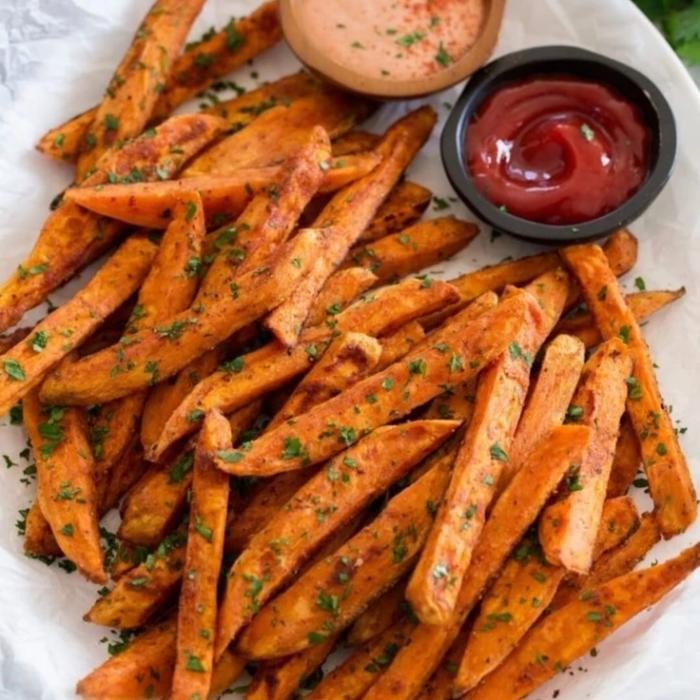 

4ZMI Frozen Sweet Potato Coated / Ubi Goreng Renyah 1 Kg