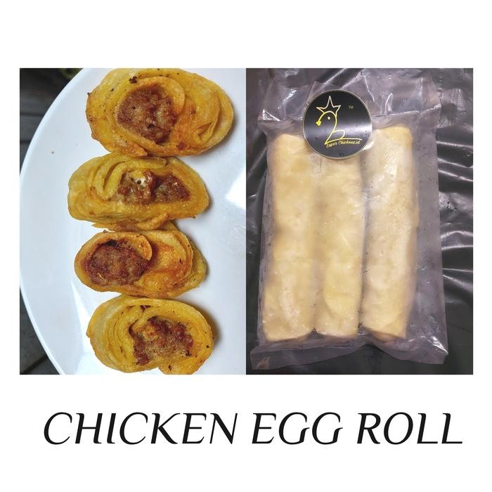 

4ZMI Chicken Egg Roll Frozen // Egg Chicken Roll // Eggroll