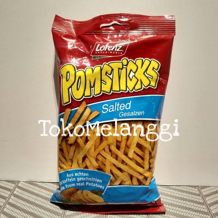 

4ZMI Lorenz Pomsticks Salted Gesalzen Snacks 100 Gr Snack Potato Stick