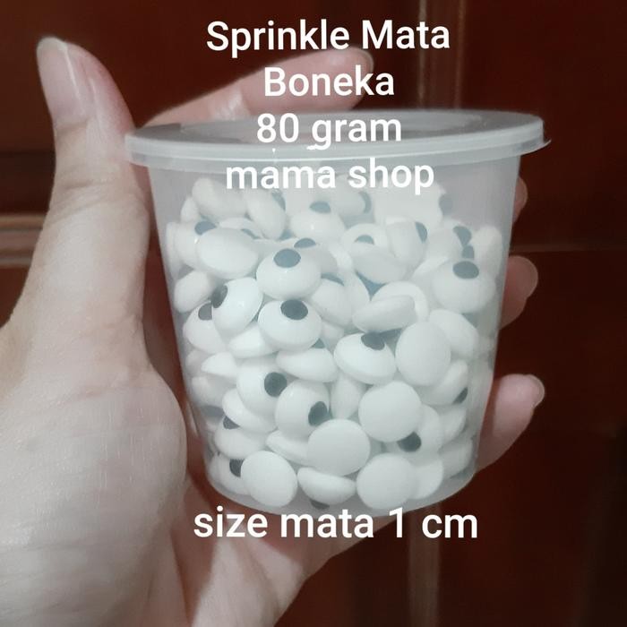 

4ZMI Sprinkle Trimit Mata Boneka Candy Hiasan Kue Permen 80 Gr Bisa Dimakan