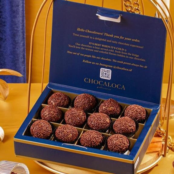 

4ZMI Chocoballs Original Bola Cokelat By Chocaloca