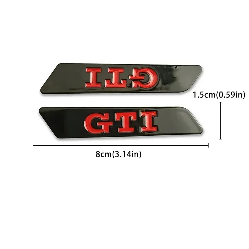 IMPORT FOR VOLKSWAGEN VW GTI MK5 PASSAT POLO GOLF 3 JETTA TIGUAN BEETLE TOURAN METAL CAR SIDE EMBLEM