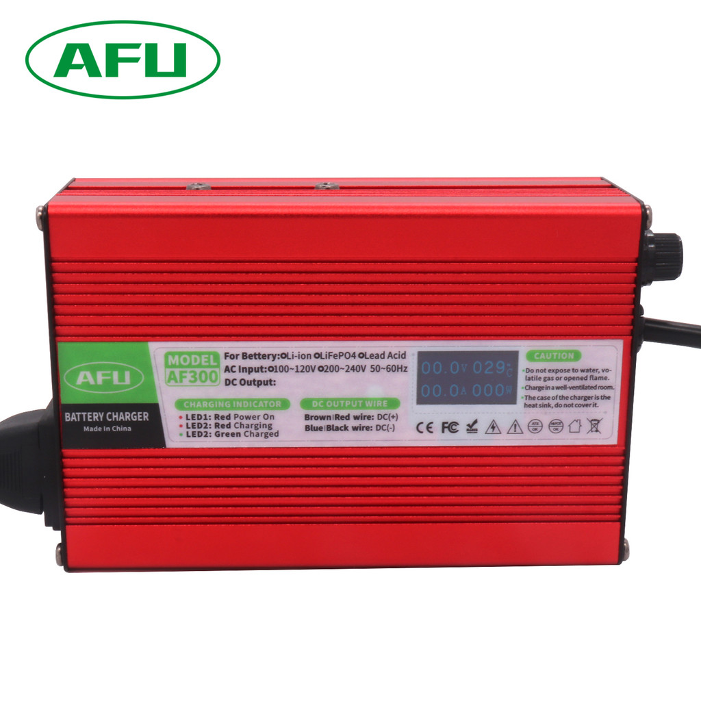 54.6V 5A Lithium Battery Charger For 13S 48V Lithium Battery Fast