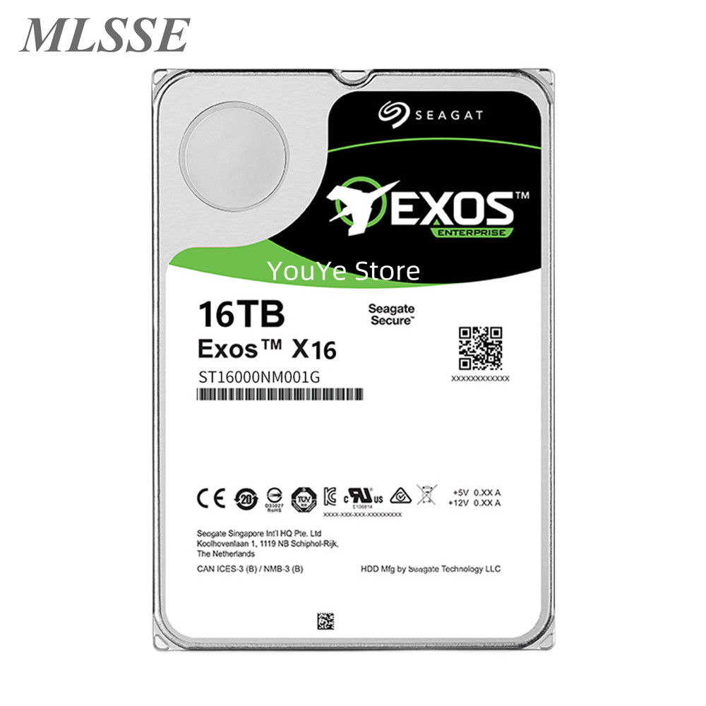 For Seagate 16T Hard Disk ST16000NM001G x16 Galaxy Enterprise 16TB