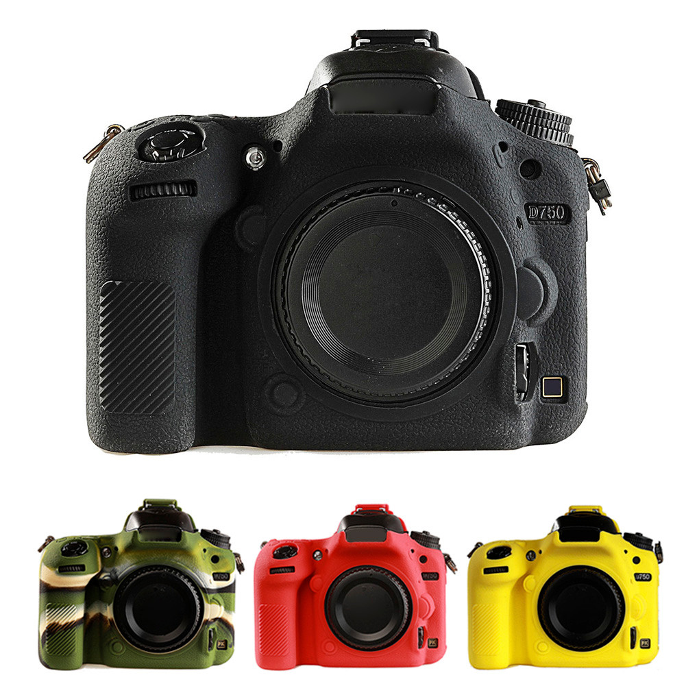 HQ Soft Silicone Rubber Case Skin for Nikon D500 D750 D800 D810 D850