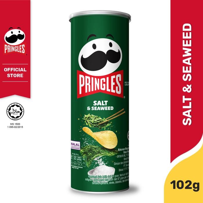 

IOI2 Pringles Salt & Seaweed Keripik 102Gr