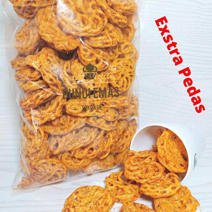 

IOI2 Kerupuk Pedas Kriting Sebring Kiloan Terlaris 250 Gram