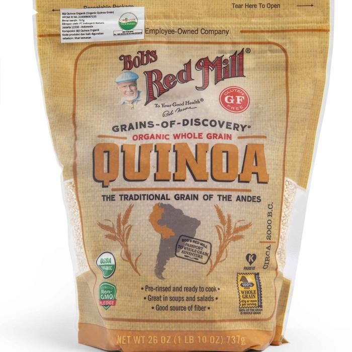 

IOI2 Bob'S Red Mill White Quinoa Grain 737 Gr (Quinoa Putih) Pengganti Beras