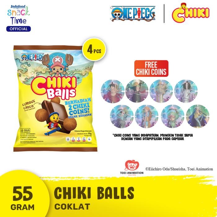 

IOI2 Chiki Ball Coklat 55 Gr - 4 Pcs