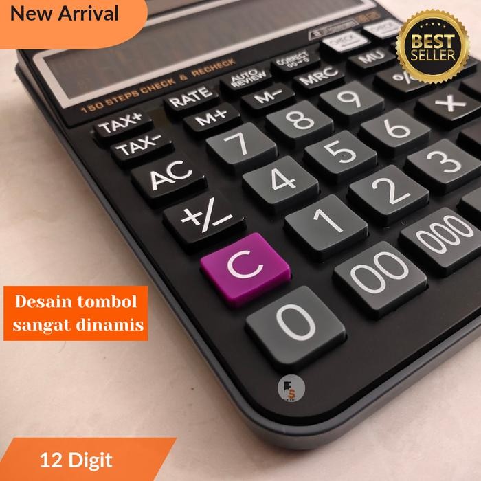 

KALKULATOR DAGANG BESAR 12 DIGIT DJ 120D PLUS BIG DISPLAY CHEK ULANG