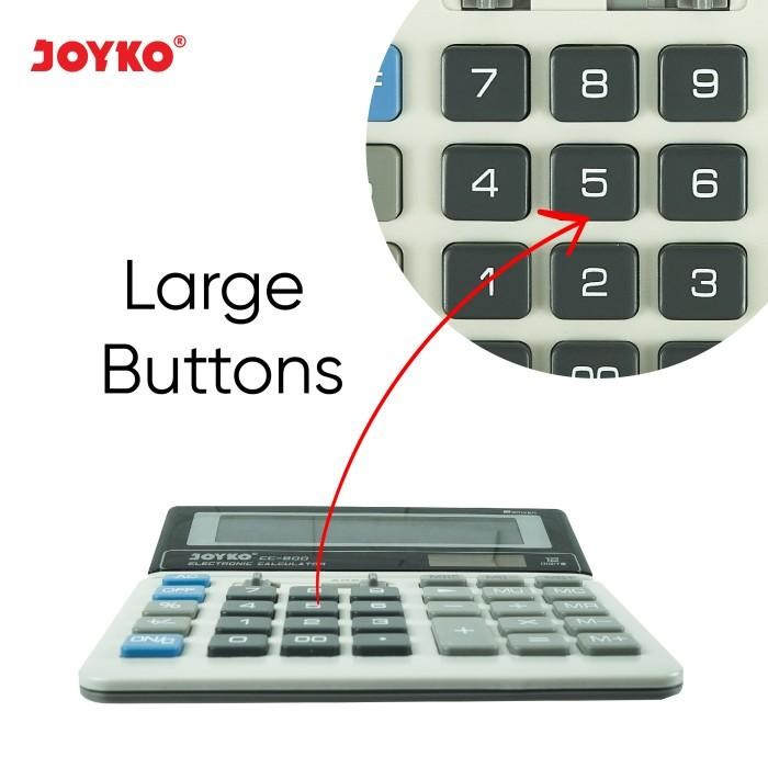 

CALCULATOR KALKULATOR JOYKO CC-800 12 DIGITS