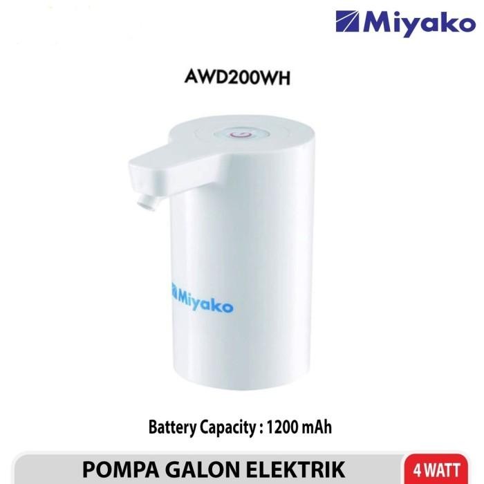 POMPA GALON ELECTRIC MIYAKO AWD 200 / POMPA GALON MIYAKO / POMPA GALON ELEKTRIK MIYAKO AWD 200