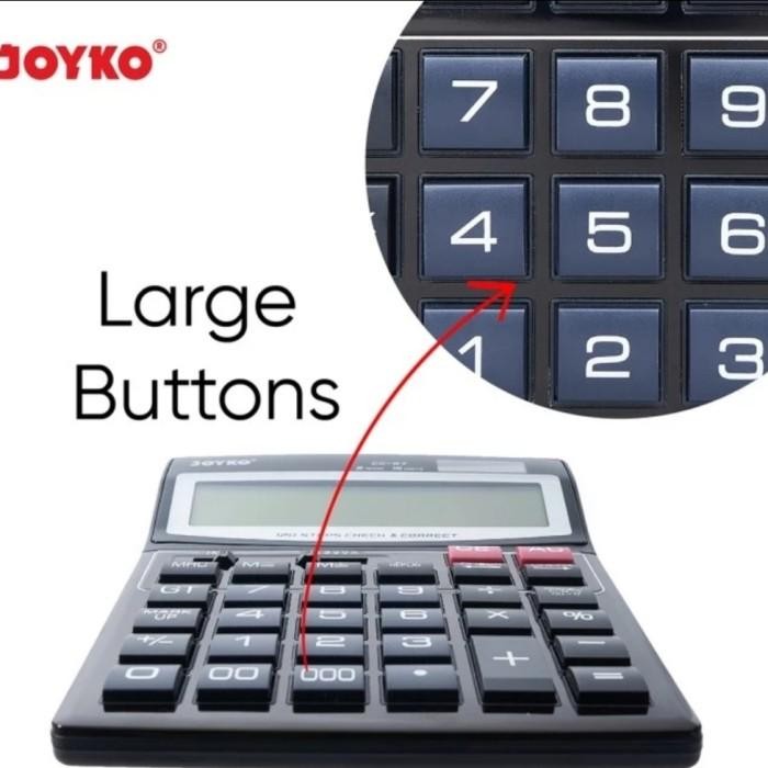 

KALKULATOR BIG DISPLAY JOYKO CC-57 - CHECK CORRECT CALCULATOR 16DIGIT