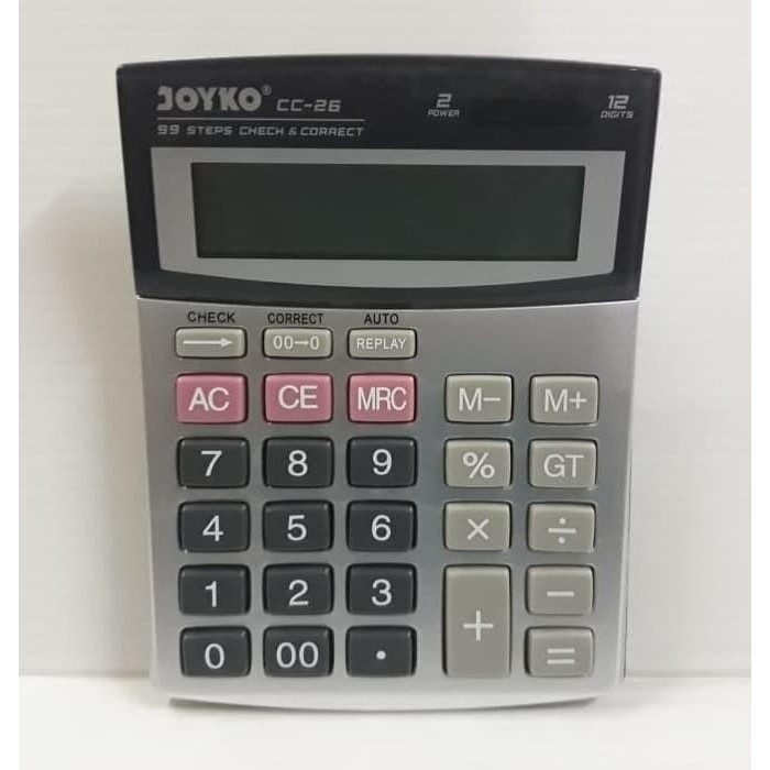 

KALKULATOR / CALCULATOR CC - 26 JOYKO 12 DIGITS ( PCS ) ORIGINAL