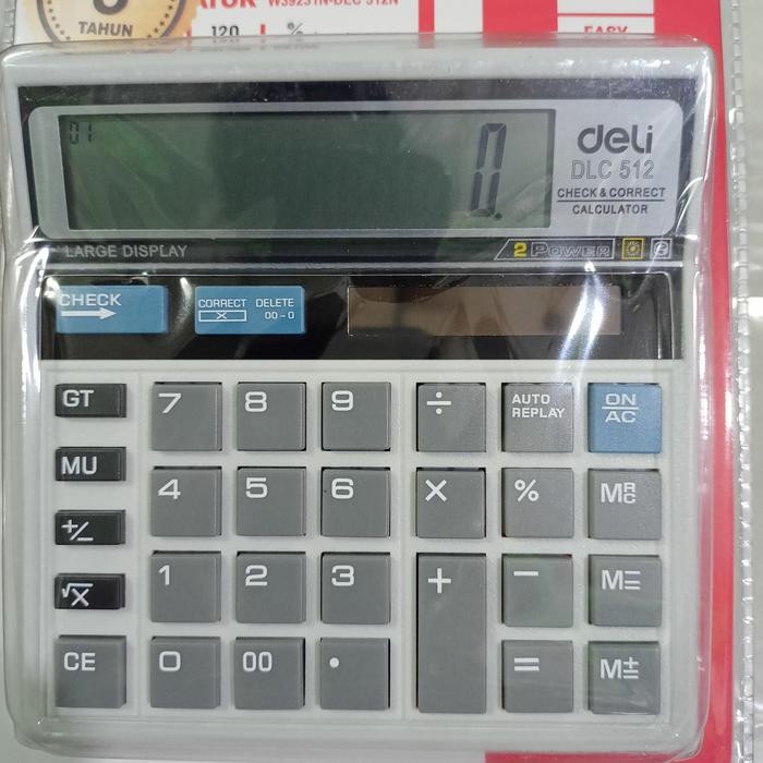 

KALKULATOR DELI DLC 512 12 DIGIT