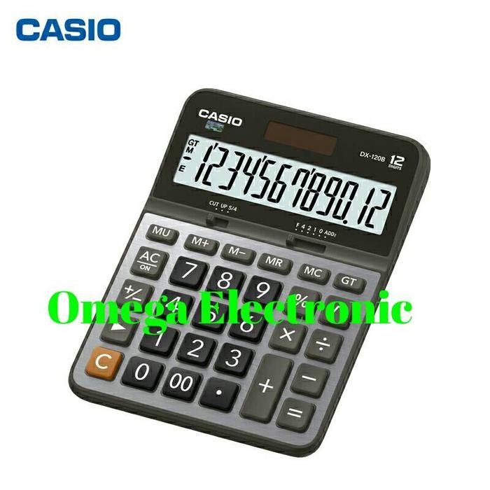 

CASIO DX 120B - CALCULATOR DESKTOP KALKULATOR KANTOR OFFICE DX-120B