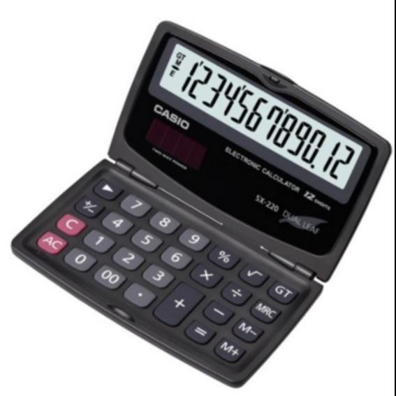 

TERBARU KALKULATOR CASIO SX - 220 DUAL LEAF