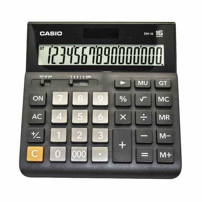 

KALKULATOR CASIO DH-16 DH 16 16 DIGIT SOLAR POWER