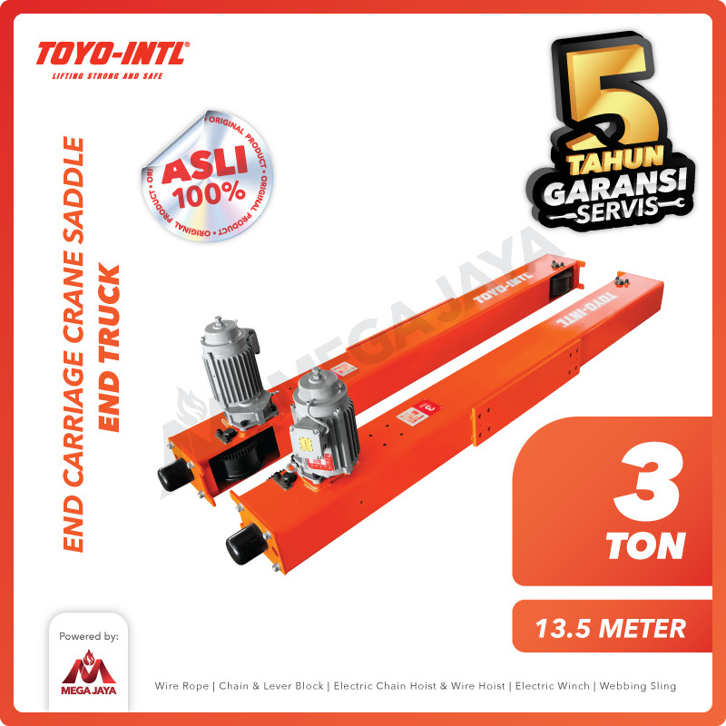 TOYO End Carriage / Crane Saddle 3 Ton