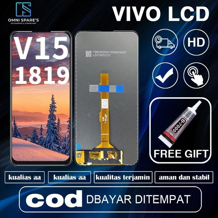 ORIGINAL 100%LCD VIVO V15 /1819 FULL SET TOUCHSCREEN LAYAR HD ORIGINAL 100%