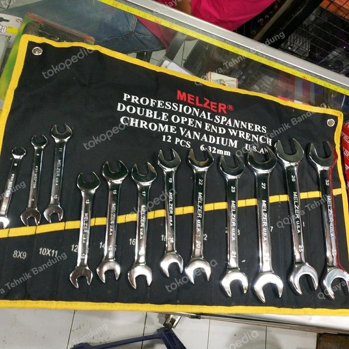 Kunci pas set 12 pc (6-32 mm) melzer