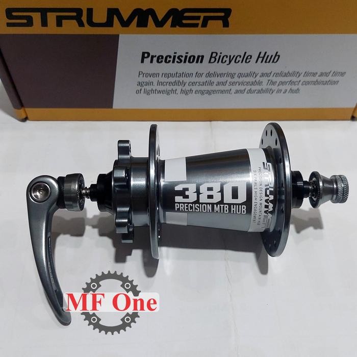 Hub Depan Strummer MT380 / HM380 QR 100 32H MT 380 HM 380 Bearing