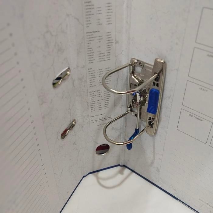 

Ordner Folio Bindex 717 Biru (1Dus)