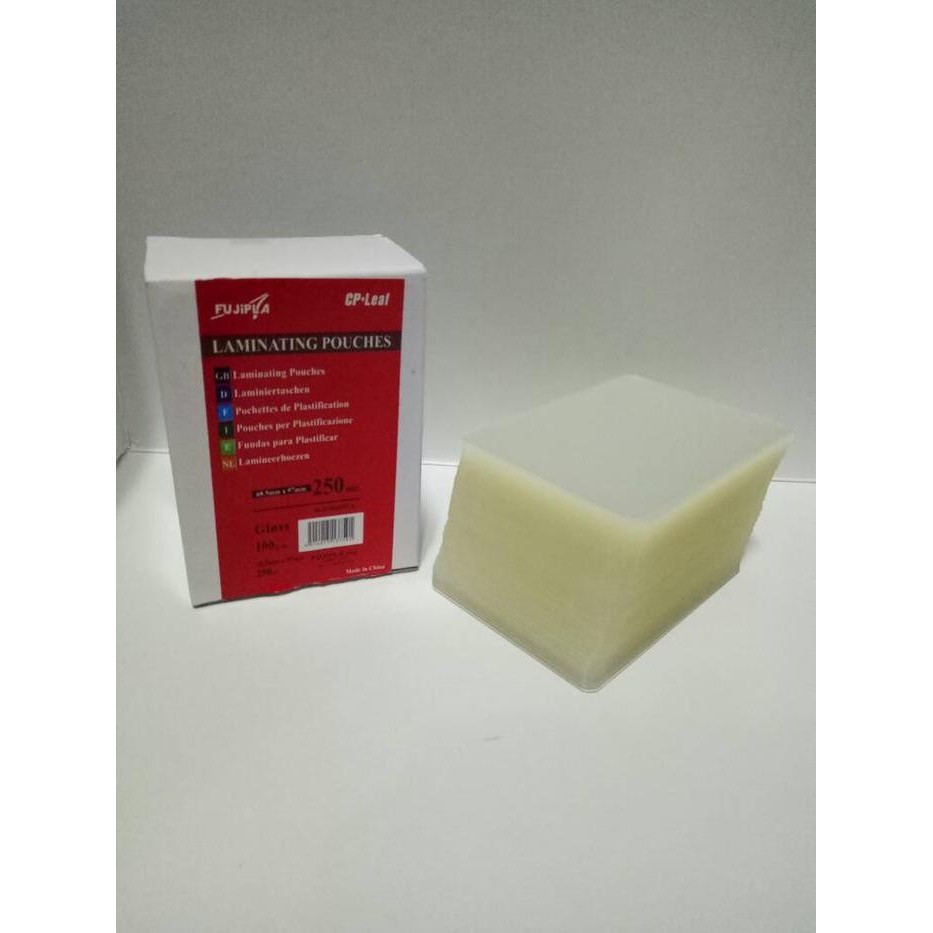 

Laminating Pouch 250 Mic - Fujipla Isi 100Pcs