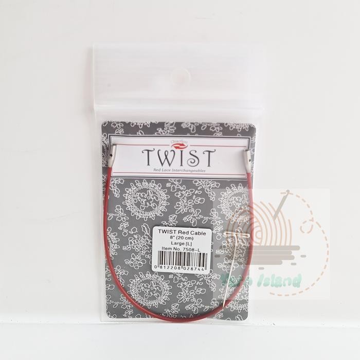 

Chiaogoo Twist Red Cable 8 Inch (20 Cm) Large