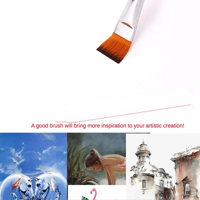 

Kuas Lukis 1 Set / 1 Set Kuas Lukis / Brush Set Lukis 15 Pcs